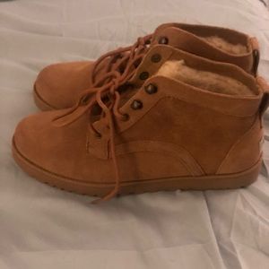 UGG Lace Up Ankle Boots